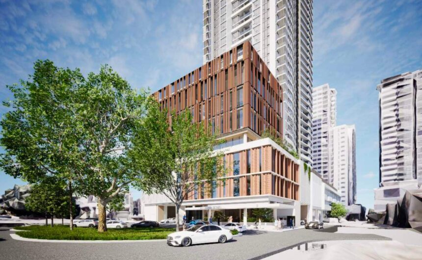 Architectural rendering of 8-16 Jamieson Street, Bowen Hills